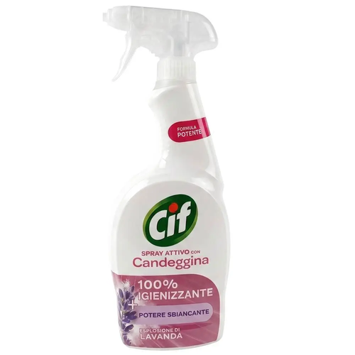Zdjęcie produktu Środek Czyszczący Wybielający w Sprayu Cif lavender do twardych powierzchni skuteczny na brud i tłuszcz 650ml