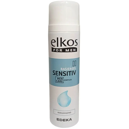 Zdjęcie produktu Żel do golenia dla skóry wrażliwej Elkos sensitive łagodzący 200ml