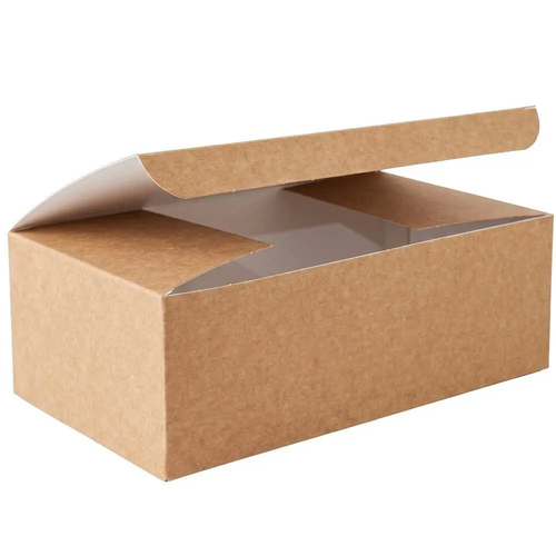 Zdjęcie produktu Pojemnik kartonowy kraft pudelko opakowanie 16x10x6cm 50sztuk
