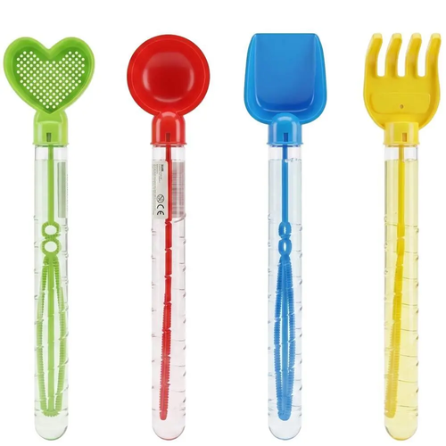 Zdjęcie produktu Bańki mydlane Łopatki Grabki Sitka płyn do baniek zabawka ogrodowa dla dzieci 26cm mix kolor 1 szt.