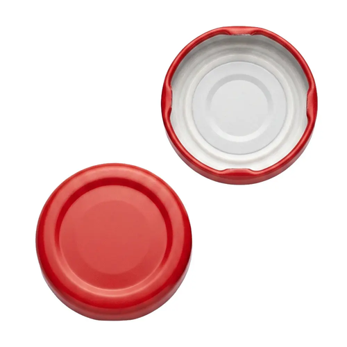 Zdjęcie produktu Zakrętki do butelek fi 33 mm kapsle kubuś do soków przecierowych 100 szt
