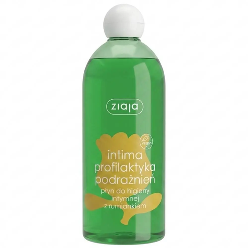 Zdjęcie produktu Płyn do Higieny Intymnej Ziaja Intima z rumiankiem profilaktyka podraźnień 500 ml