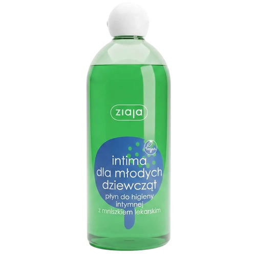 Zdjęcie produktu Płyn do Higieny Intymnej dla Młodych Dziewcząt Ziaja Intima z mniszkiem lekarskim 500 ml