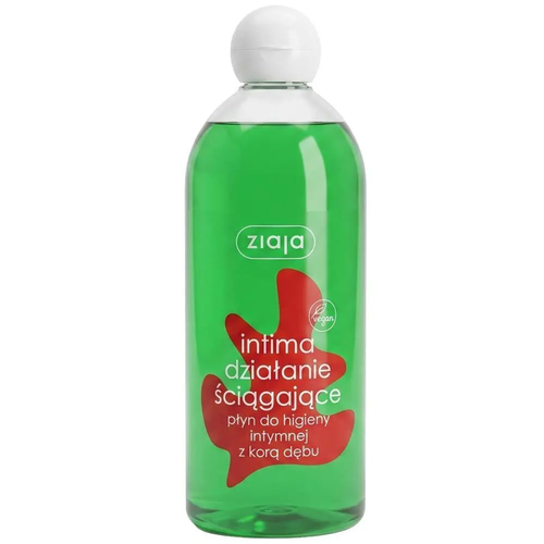 Zdjęcie produktu Płyn do Higieny Intymnej Ziaja Intima z korą dębu działania ściągające 500 ml