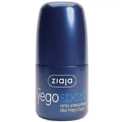 Zdjęcie produktu Antyperspirant dla mężczyzn dezodorant w kulce Ziaja Yego Sport skutecznie neutralizuje pot 60 ml