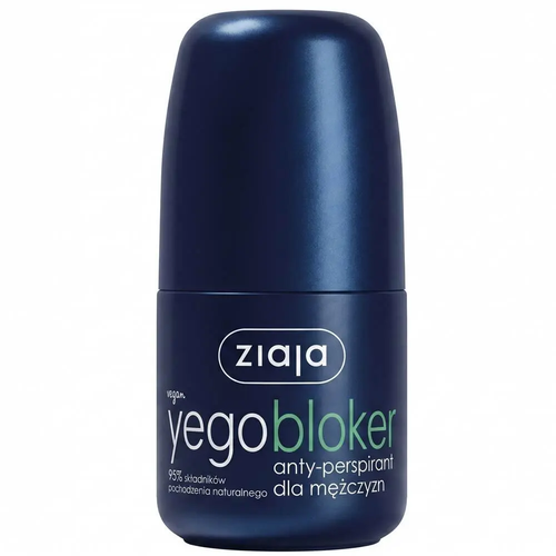 Zdjęcie produktu Antyperspirant dla mężczyzn dezodorant w kulce ziaja yego bloker 60 ml