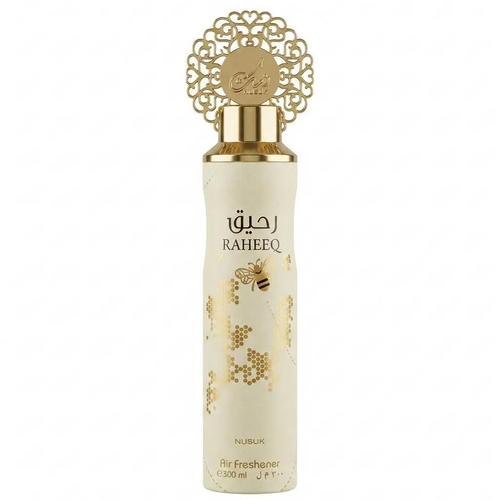 Zdjęcie produktu Odświeżacz Powietrza Dubajski Zapach do Domu Nusuk Raheeq Miodowo Waniliowy Spray 300ml