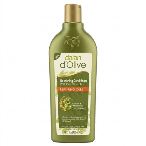 Zdjęcie produktu Odżywka do Włosów Zniszczonych Dalan d`Olive Kompleks Ochronny i Naprawczy Efekt w 4 tygodnie 400 ml