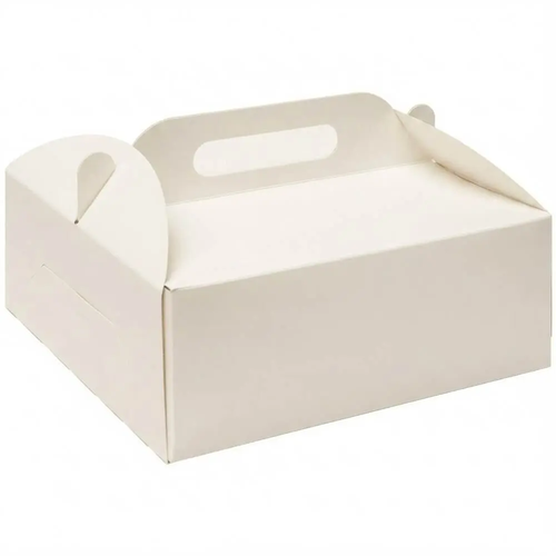 Zdjęcie produktu Opakowanie do Tortów Ciast Karton Pudełko z rączką 30x30x11cm 25 szt.