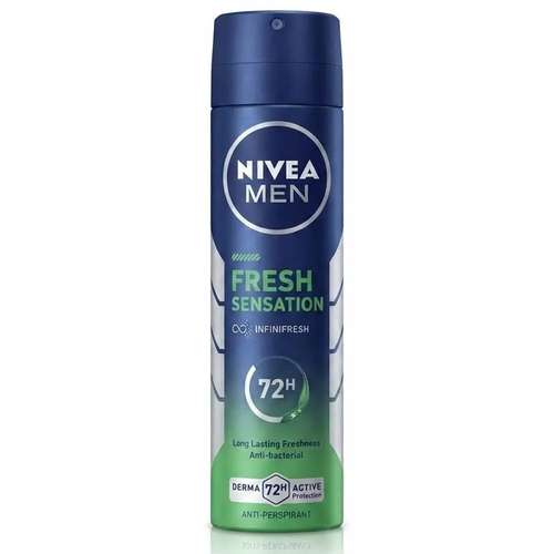 Zdjęcie produktu Dezodorant Męski w sprayu Nivea Men Fresh Sensation antyperspirant dla mężczyzn 72h 150 ml