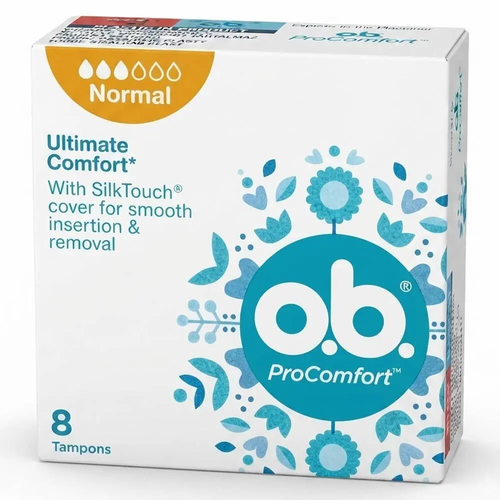 Zdjęcie produktu Tampony OB Normal Ultimate ProComfort 8 sztuk 