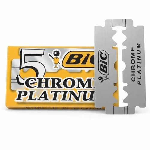 Zdjęcie produktu Żyletki do maszynki do golenia BIC Chrome Platinum 5 żyletek