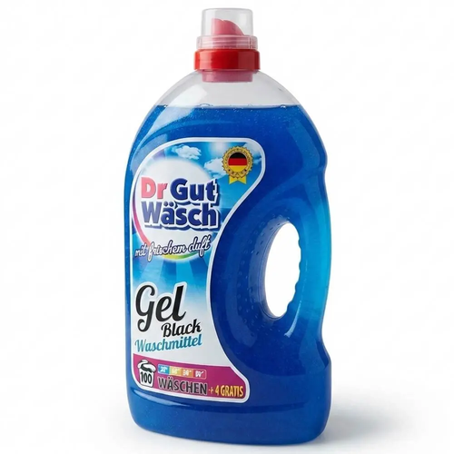 Zdjęcie produktu Żel do Prania Czarnych Ubrań Dr Gut Wash wydajny niemiecka jakosc 3,15l 104 prania