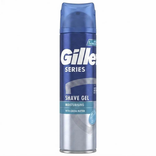 Zdjęcie produktu Żel do golenia Gillette Series z masłem kakaowym łagodzi podrażnienia 200 ml