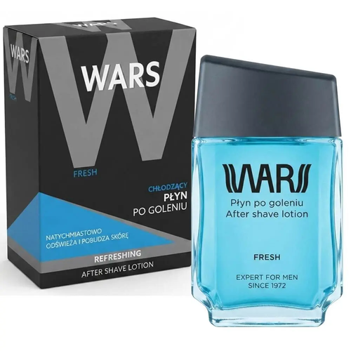 Zdjęcie produktu Woda po goleniu płyn Wars Fresh natychmiastowo odświeża i pobudza skórę 90 ml
