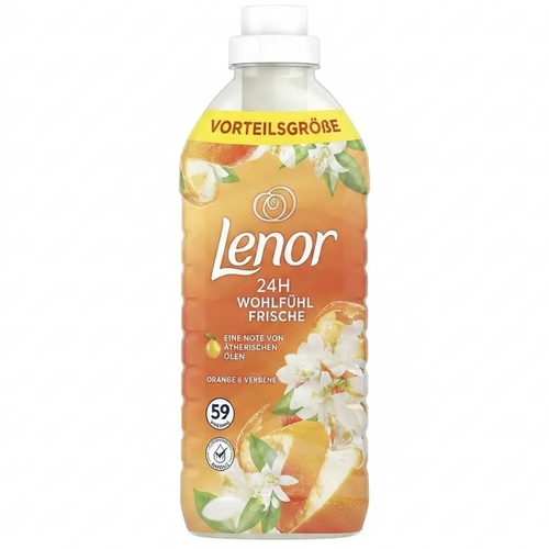 Zdjęcie produktu Płyn do płukania tkanin Lenor Orange & Verbene 59 prań 1239 ml