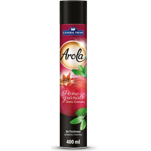 Zdjęcie produktu Odświeżacz Powietrza Arola Spray Granat Owocowy Zapach XXL 400 ml