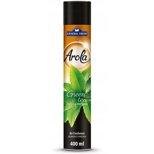 Zdjęcie produktu Odświeżacz Powietrza Arola Spray Green Tea Zielona Herbata XXL 400 ml