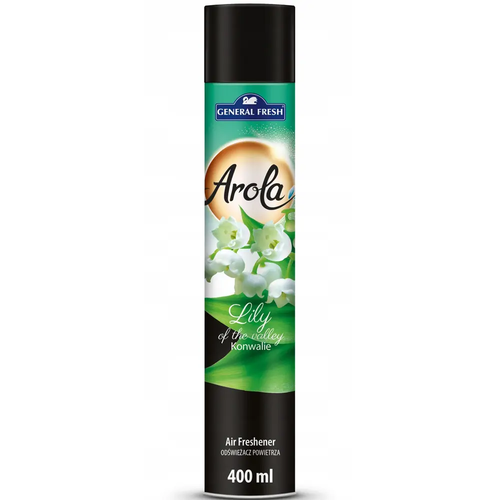 Zdjęcie produktu Odświeżacz Powietrza Arola Spray Konwalia Kwiatowy Zapach XXL 400 ml