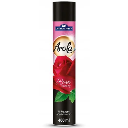 Zdjęcie produktu Odświeżacz Powietrza Arola Spray Różany Kwiatowy Zapach XXL 400 ml
