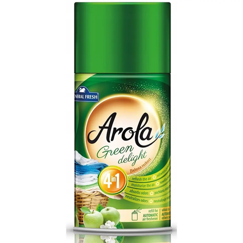 Zdjęcie produktu Odświeżacz Powietrza Arola Automatyczny Wkład Green Delight Zielona Rozkosz General 250 ml
