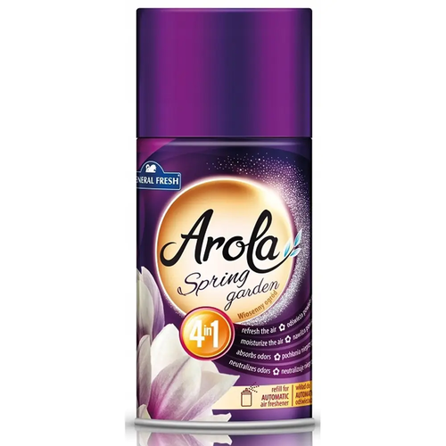Zdjęcie produktu Odświeżacz Powietrza Arola Automatyczny Wkład Spring Garden Wiosenny Ogród 250 ml