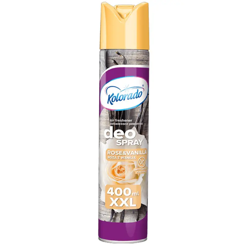 Zdjęcie produktu Odświeżacz Powietrza Colorado Spray Rose Vanilla Antytabak 400 ml