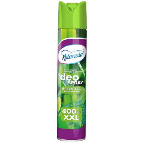 Zdjęcie produktu Odświeżacz Powietrza Colorado Spray Green Tea Zielona Herbata 400 ml