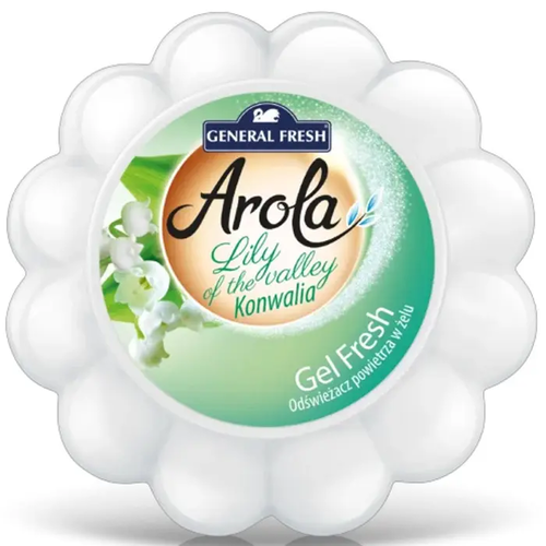 Zdjęcie produktu Odświeżacz Powietrza w Żelu Arola Gel Fresh Lily of The Valley Zapach Konwali
