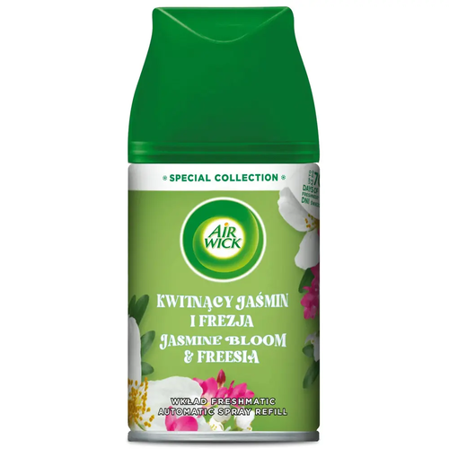 Zdjęcie produktu Odświeżacz Powietrza Automatyczny Air Wick Purple Jasmine Bloom and Frezja Spray Wkład Zapas 250 ml
