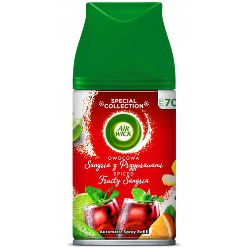 Zdjęcie produktu Odświeżacz Powietrza Automatyczny Air Wick Automatic Grzane Wino Spray Wkład Zapas 250 ml