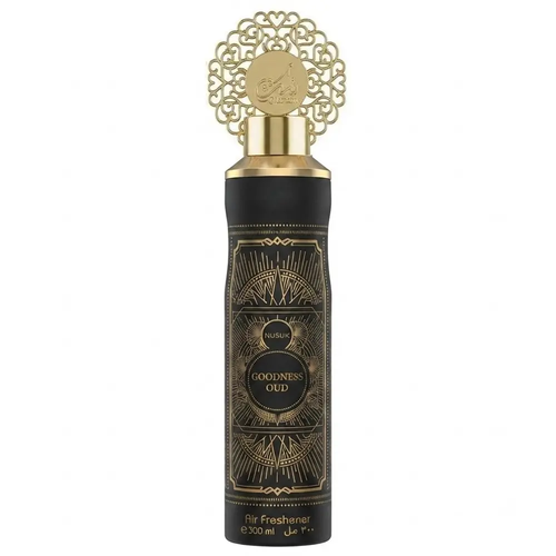 Zdjęcie produktu Odświeżacz Powietrza Dubajski Zapach do Domu Nusuk Goodness Oud Spray 300ml