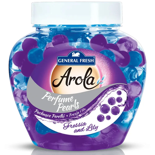 Zdjęcie produktu Odświeżacz Powietrza Arola Pachnące Perełki Fressia Lily Frezja Żelowe Kuleczki 250 g