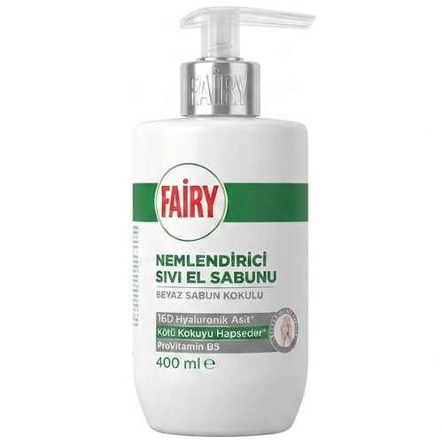 Zdjęcie produktu Mydło w Płynie Fairy White Nawilżające z Dozownikiem do Rąk Kremowe 400 ml