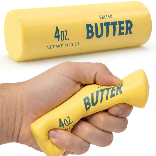 Zdjęcie produktu Mega Wciągający Gniotek Antystresowy Masło Butter do ściskania Samoczynnie powraca do Kształtu 1 szt.