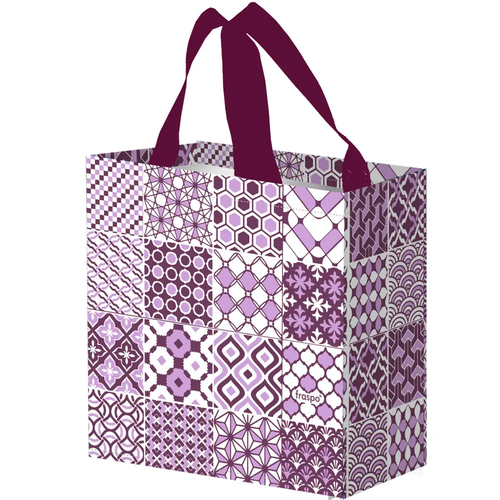 Zdjęcie produktu Torba na Zakupy Wzór Mała Mini Decor Wytrzymała Elegancka Ekologiczna 10 L mix kolor 1 szt.