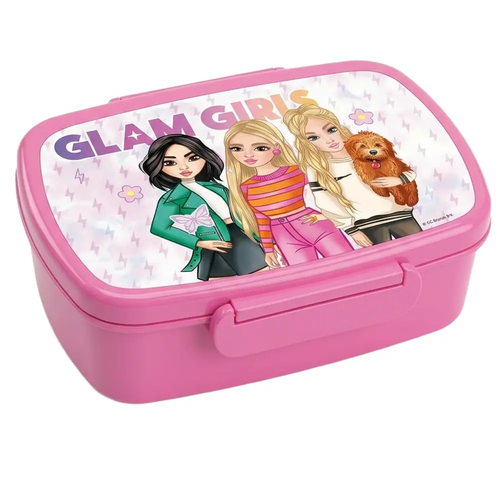 Zdjęcie produktu Lunchbox Pojemnik Śniadaniowy Śniadaniówka do Szkoły Glam Girls dla Dziewczynki dla Dziecka 1 szt.