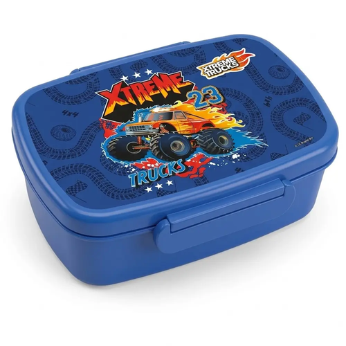 Zdjęcie produktu Lunchbox Pojemnik Śniadaniowy Śniadaniówka do Szkoły Trucks dla Chłopca Dziecka 1 szt.