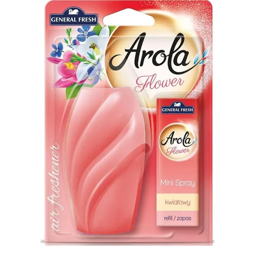 Zdjęcie produktu Odświeżacz Powietrza Mini Spray General Fresh Arola Flower Kwiaty do Domu Auta 15 ml