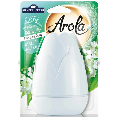 Zdjęcie produktu Odświeżacz Powietrza Magiczna Szyszka General Fresh Arola Intensive Spray Konwalia 40 ml