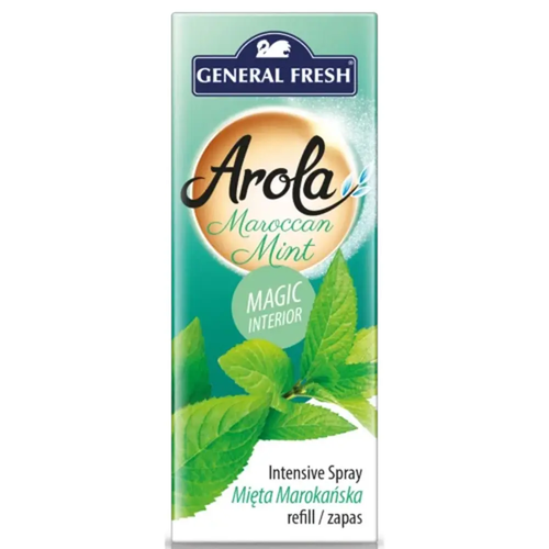 Zdjęcie produktu Zapas do Odświeżacza Powietrza Magiczna Szyszka General Fresh Arola Intensive Marokańska Mięta 40 ml