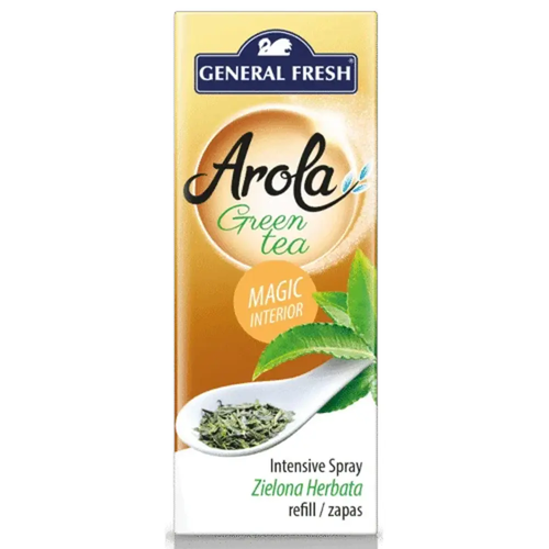 Zdjęcie produktu Zapas do Odświeżacza Powietrza Magiczna Szyszka General Fresh Arola Intensive Spray Zielona Herbata 40 ml