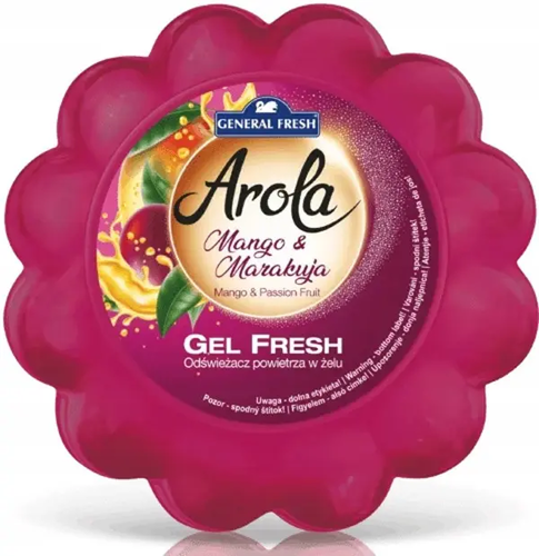 Zdjęcie produktu Odświeżacz Powietrza w Żelu Arola Gel Fresh Mango i Marakuja 