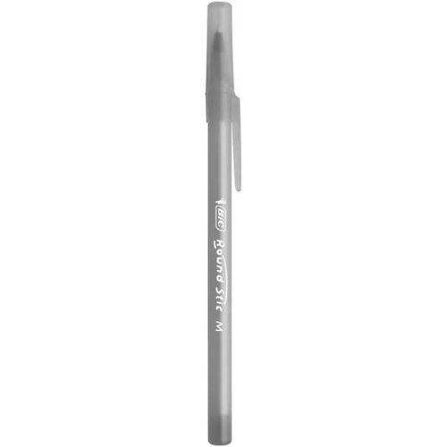 Zdjęcie produktu Długopis BIC Round Stic z Czarnym Wkładem Nie Rozmazuje się Wysoka Jakość 1 szt.