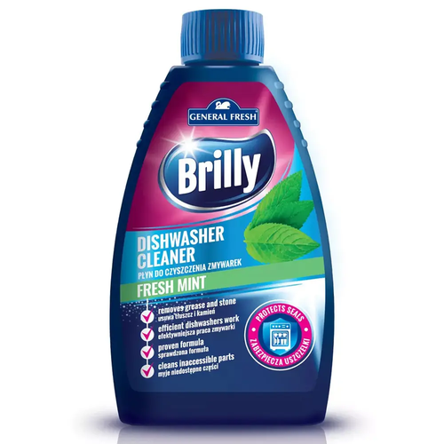 Zdjęcie produktu Płyn do Czyszczenia Zmywarek General Fresh Brilly Mint Miętowy 250ml 
