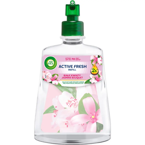 Zdjęcie produktu Odświeżacz Powietrza Zapas AirWick Active Fresh Białe Kwiaty 228 ml