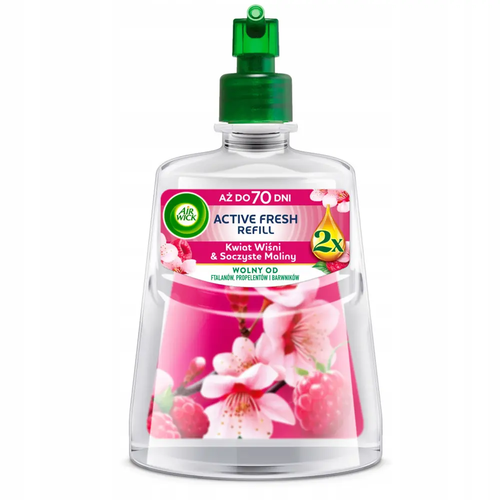 Zdjęcie produktu Odświeżacz Powietrza Zapas AirWick Active Fresh Kwiat Wiśni 228 ml