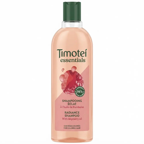 Zdjęcie produktu Szampon do Włosów Timotei Radiance Blask Koloru Olejek Malinowy 400 ml