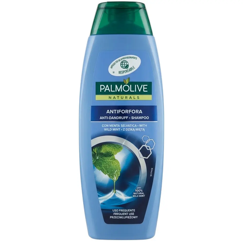 Szampon do Włosów Palmolive Naturals Antiforfora Z Dziką Miętą Przeciwłupieżowy 350 ml