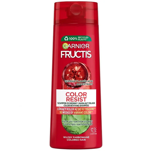 Zdjęcie produktu Szampon do Włosów Garnier Fructis Szampon Ochronny i Nadający Blask Wlosy Farbowane 400 ml